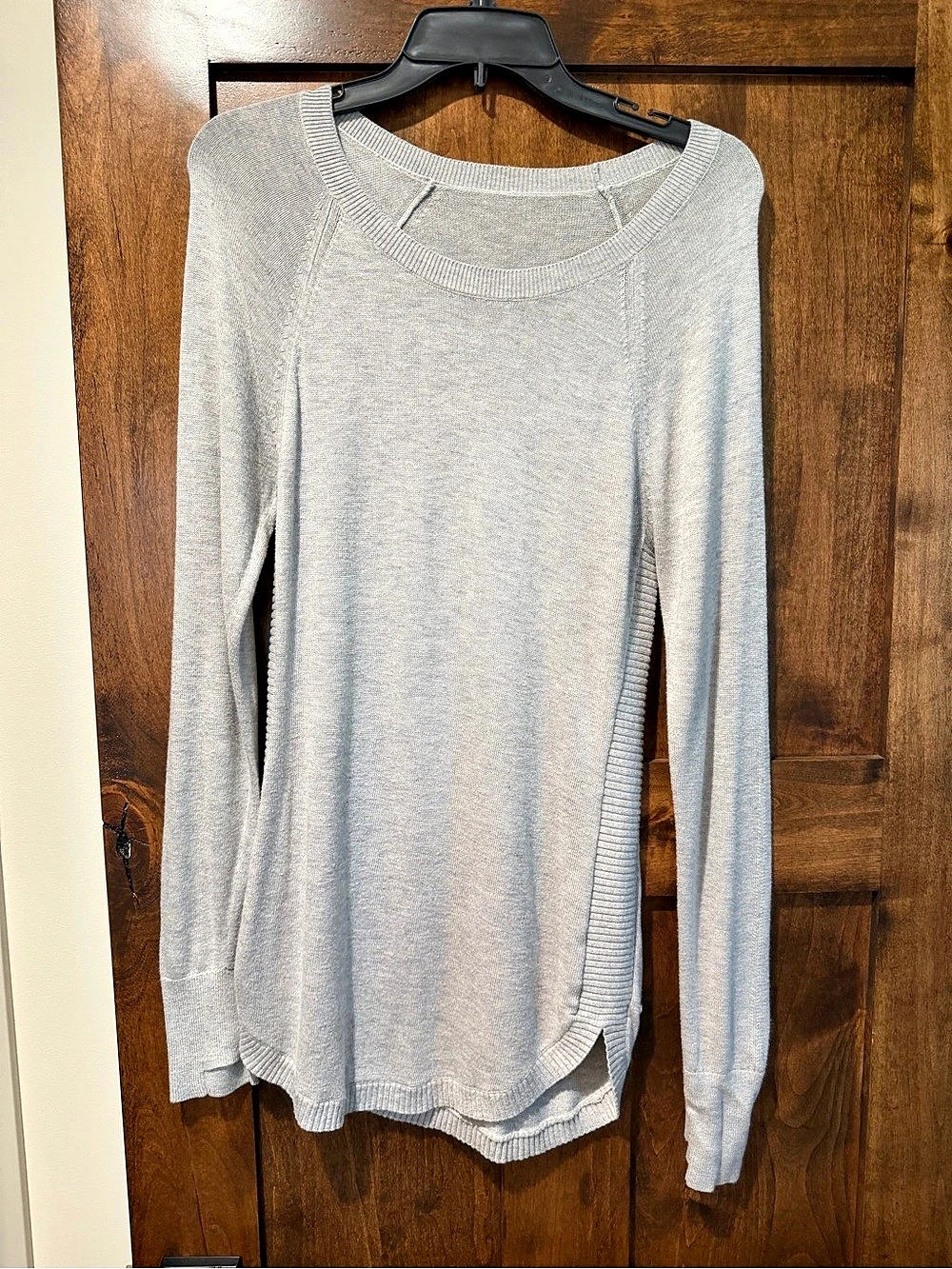 Lululemon Gray Crew Neck Sweater